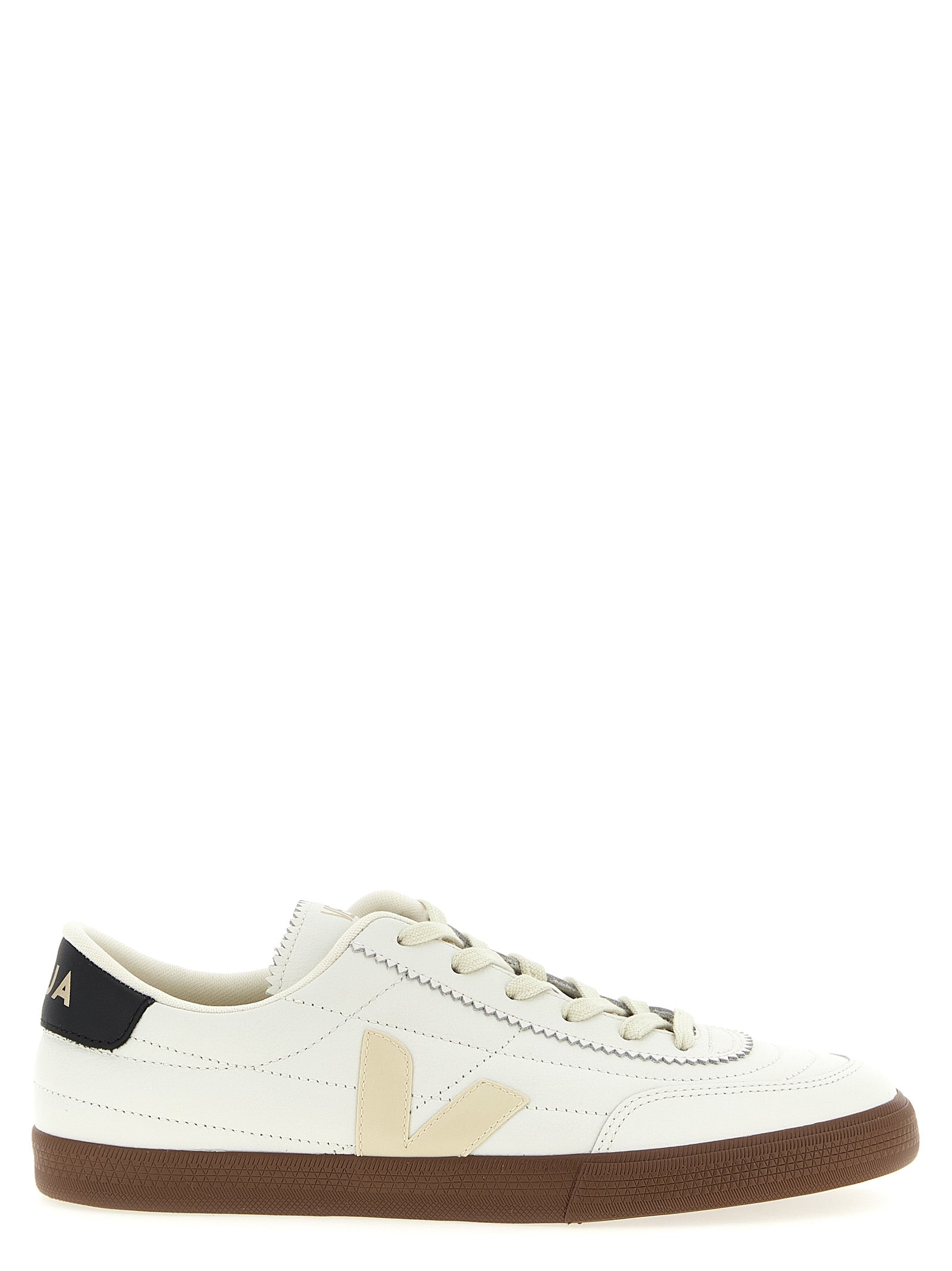 Veja Zweifarbige Sneaker aus echtem Leder