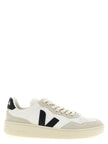 Veja Zweifarbige Sneaker aus echtem Leder im Athletic-Stil