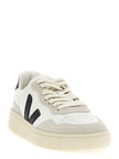 Veja Zweifarbige Sneaker aus echtem Leder im Athletic-Stil