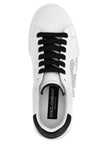 Dolce & Gabbana Bicolor Calfskin Low Top Sneakers