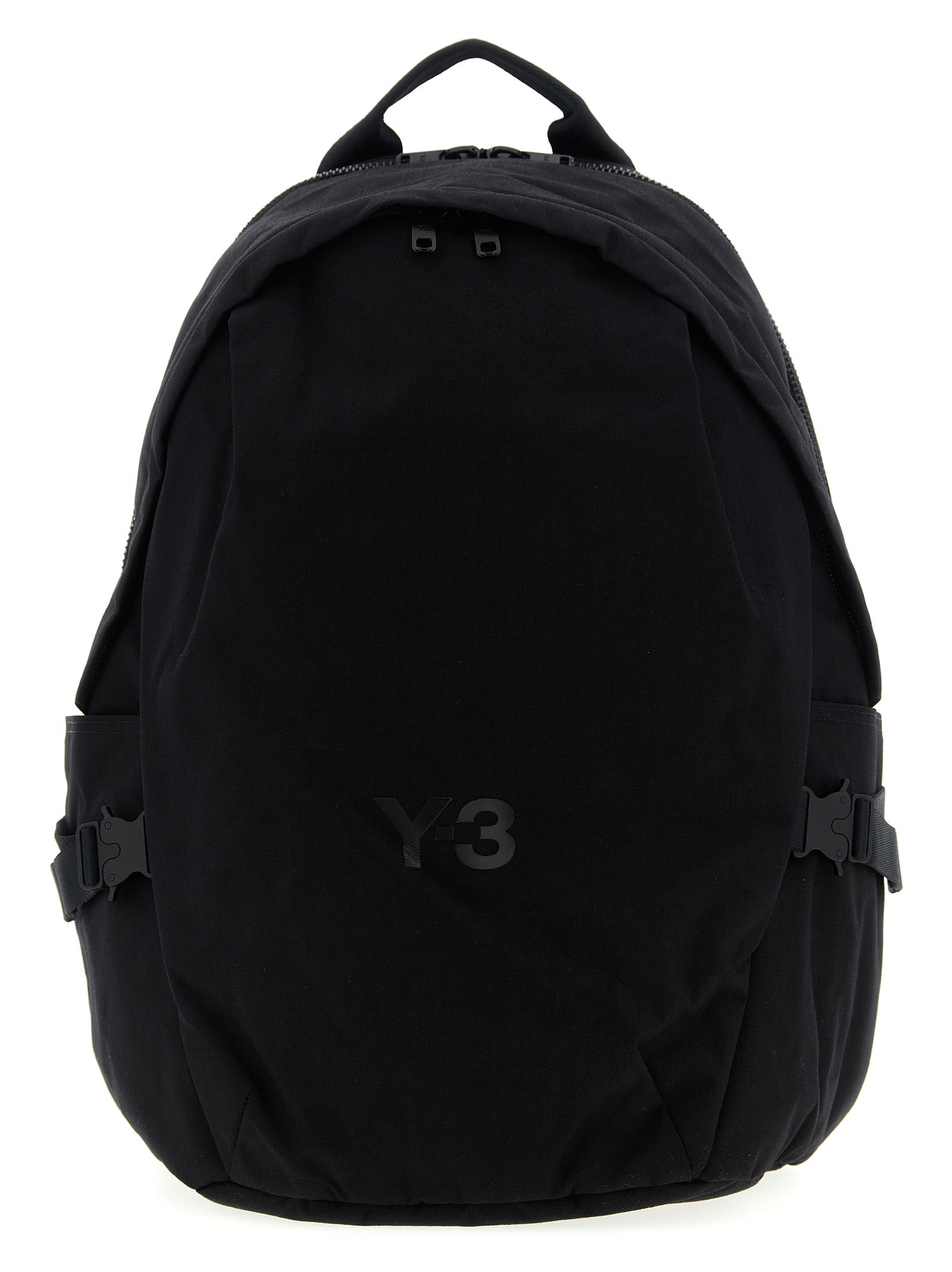 Y-3 Schwarzer Polyamid-Rucksack