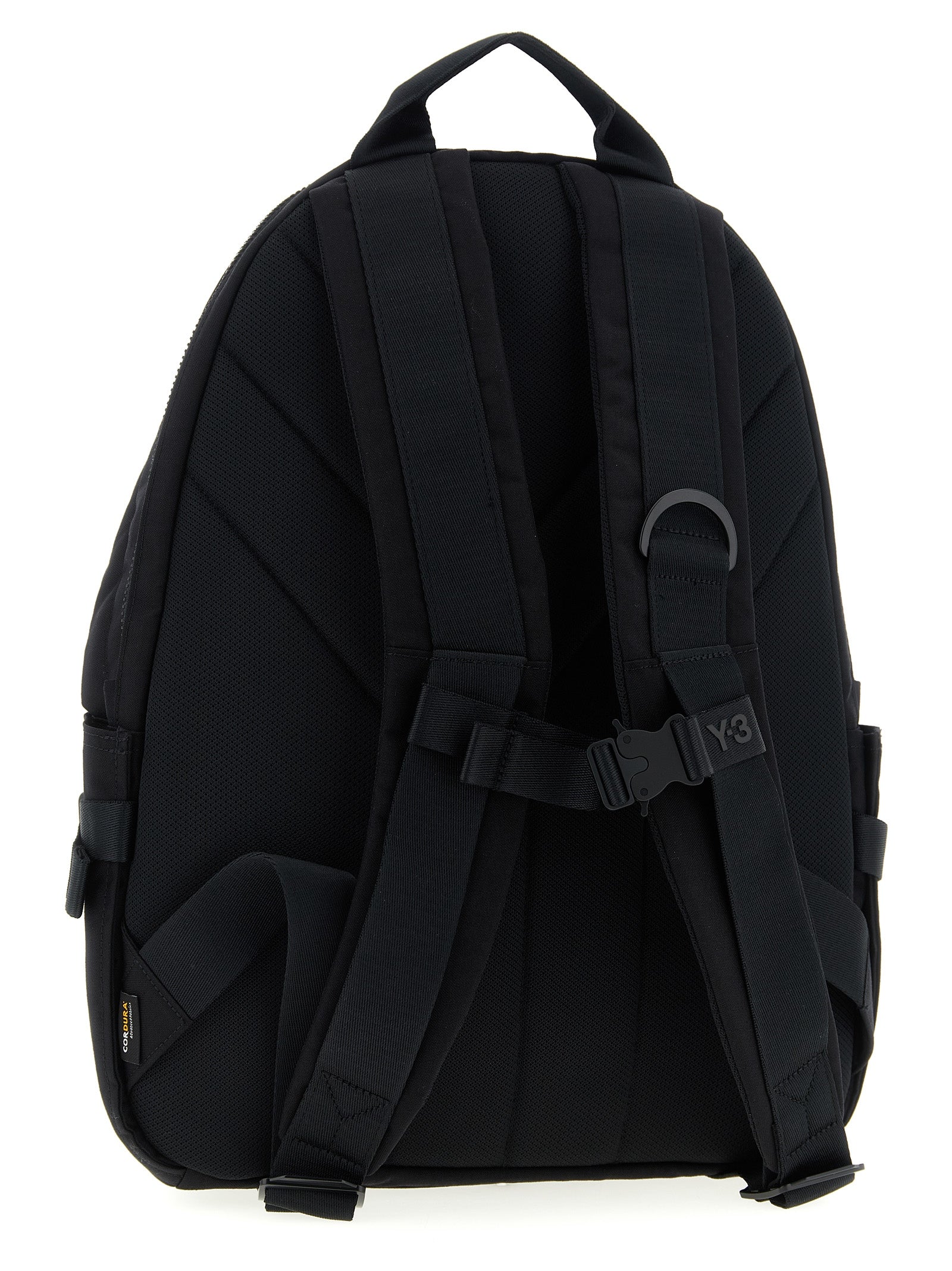 Y-3 Schwarzer Polyamid-Rucksack