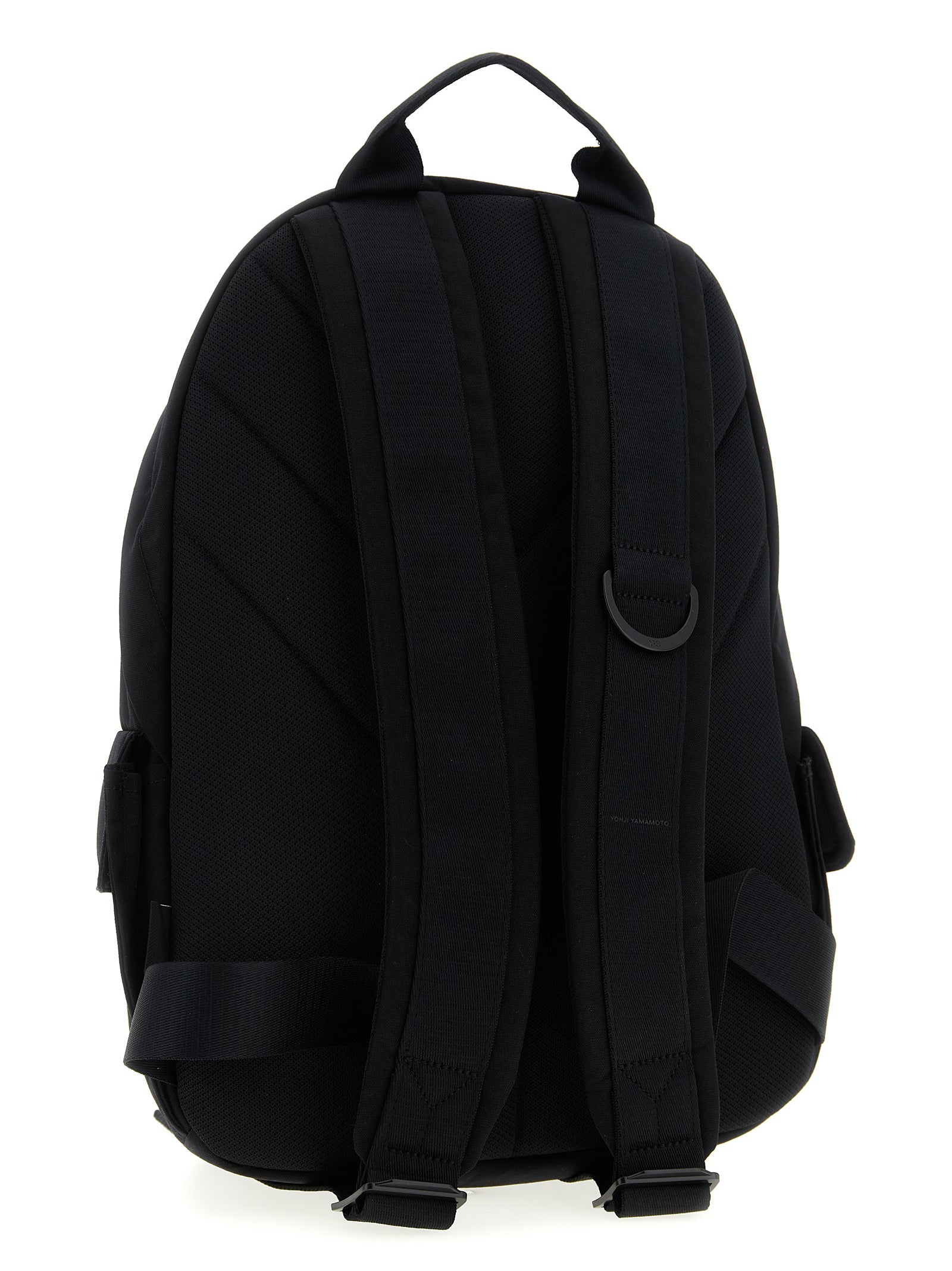 Y-3 Schwarzer Polyamid-Rucksack