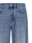 Jacquemus Blaue Jeans aus Baumwolle im geraden Schnitt