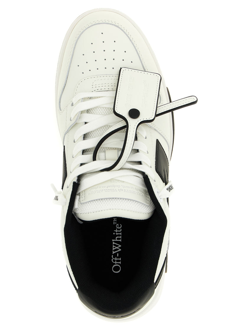 Off-White Bicolor Recycled Polyester Sneakers