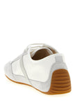 Givenchy Weiße Kalbshaut Bos Taurus Sneakers mit niedrigem Schaft
