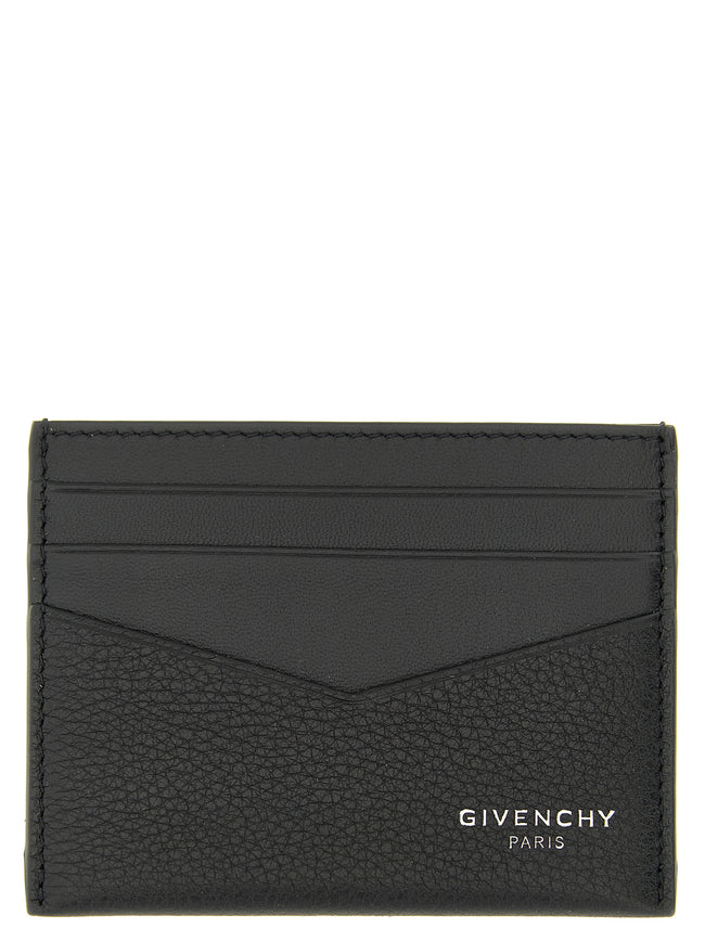 Givenchy Schwarzer Kalbsleder-Kartenetui