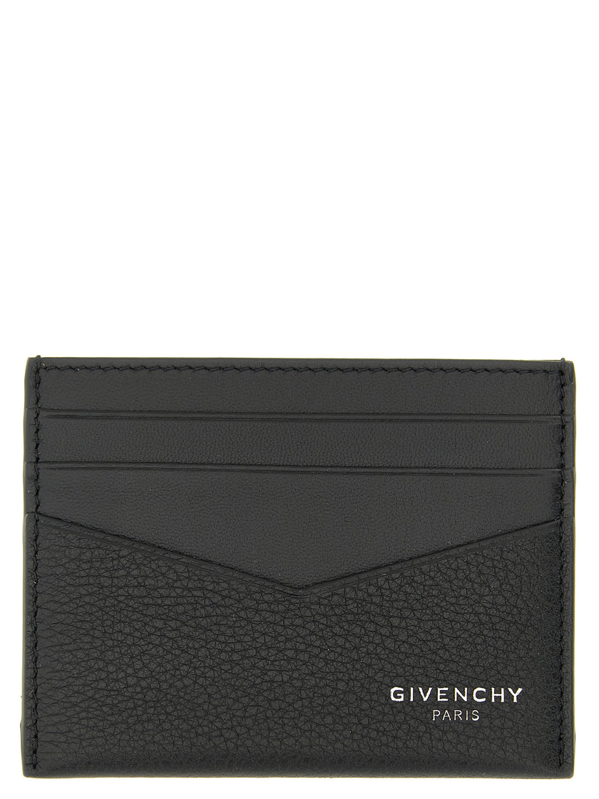 Givenchy Schwarzer Kalbsleder-Kartenetui