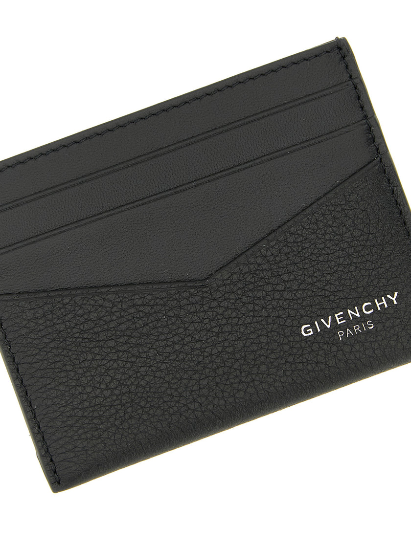 Givenchy Schwarzer Kalbsleder-Kartenetui