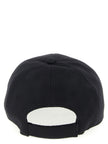 Fendi Schwarze Wollkappe (Baseball Cap)