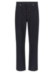 Stone Island Blaue Jeans aus Baumwolle im geraden Schnitt