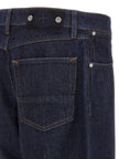 Stone Island Blaue Jeans aus Baumwolle im geraden Schnitt