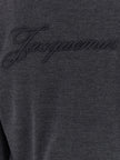 Jacquemus Grauer Cardigan aus Merinowolle