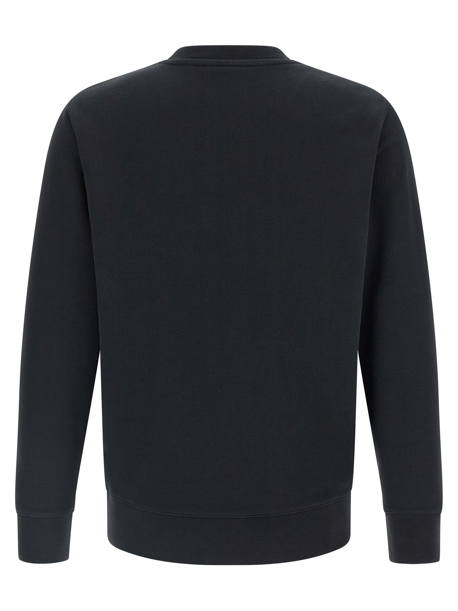 Maison Kitsuné Schwarzer Baumwoll-Sweatshirt