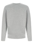 Maison Kitsuné Grauer Baumwollpullover