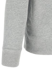 Maison Kitsuné Grauer Baumwollpullover