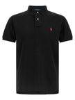 Polo Ralph Lauren Schwarzes Baumwoll-Poloshirt