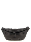 Maison Margiela Schwarze Lammleder Umhängetasche
