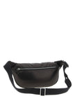 Maison Margiela Schwarze Lammleder Umhängetasche