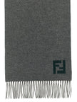 Fendi Mehrfarbiger Wollschal