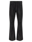 PURPLE Schwarze Baumwoll-Schlagjeans