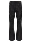 PURPLE Schwarze Baumwoll-Schlagjeans