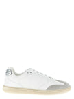 Versace Weiße Kalbsleder Low-Top-Sneaker