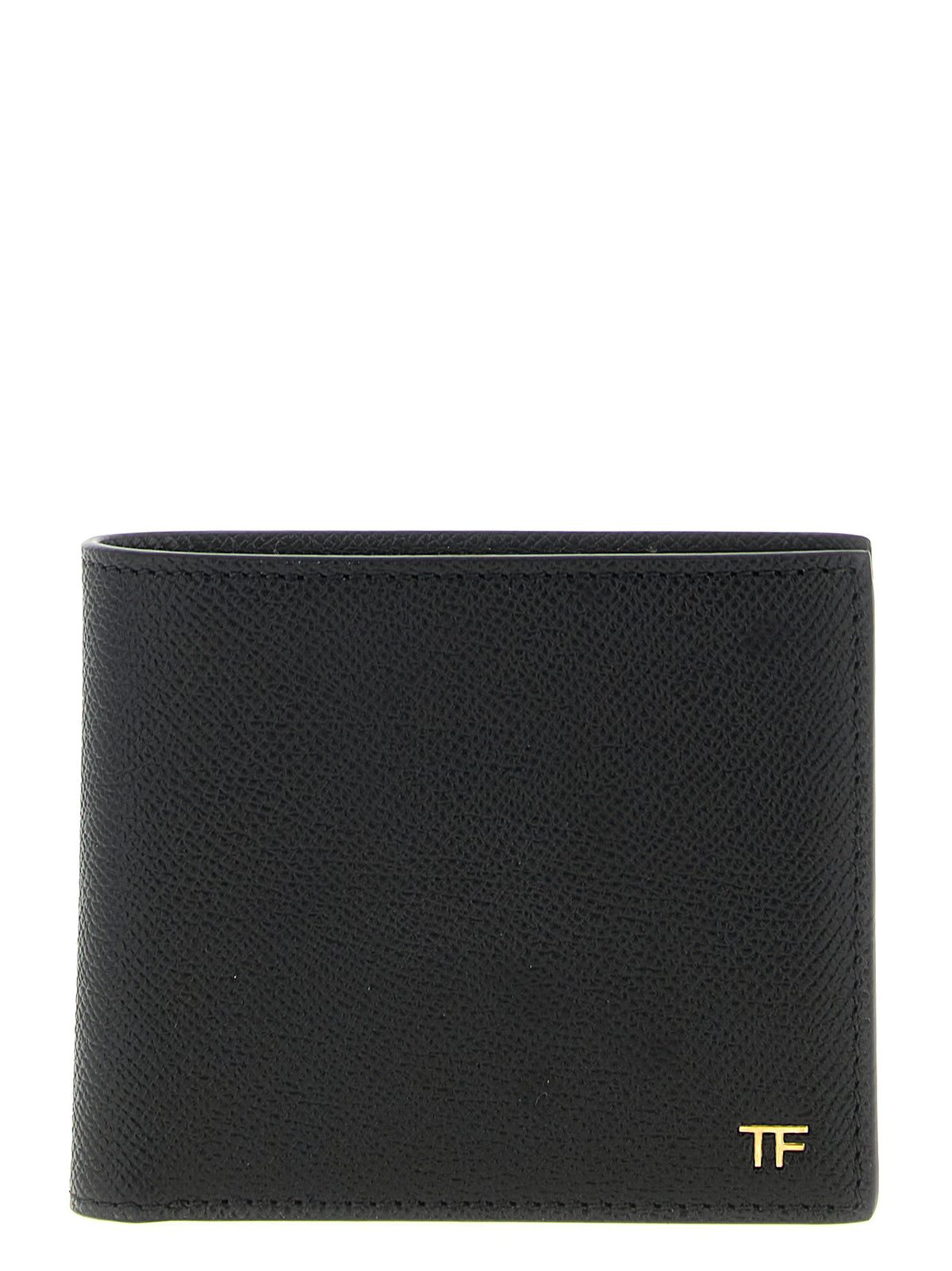 Tom Ford Schwarzes Kalbsleder Portemonnaie