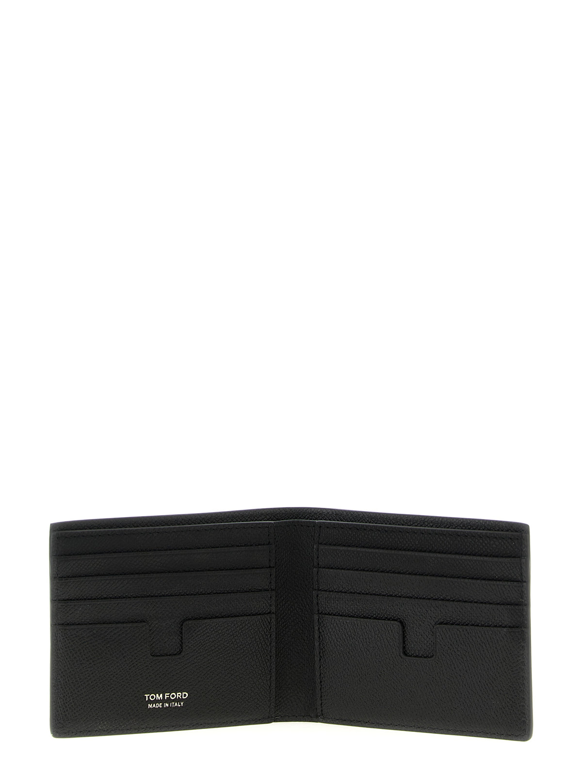Tom Ford Schwarzes Kalbsleder Portemonnaie