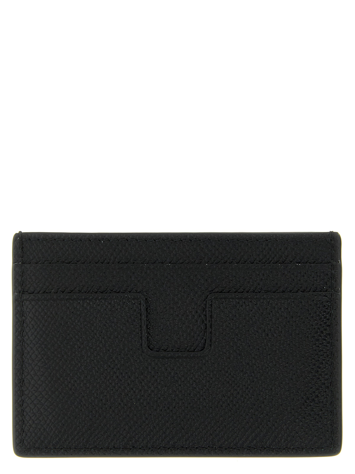 Tom Ford Black Calf Leather Cardholder