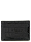 Tom Ford Schwarzer Kalbsleder-Kartenetui