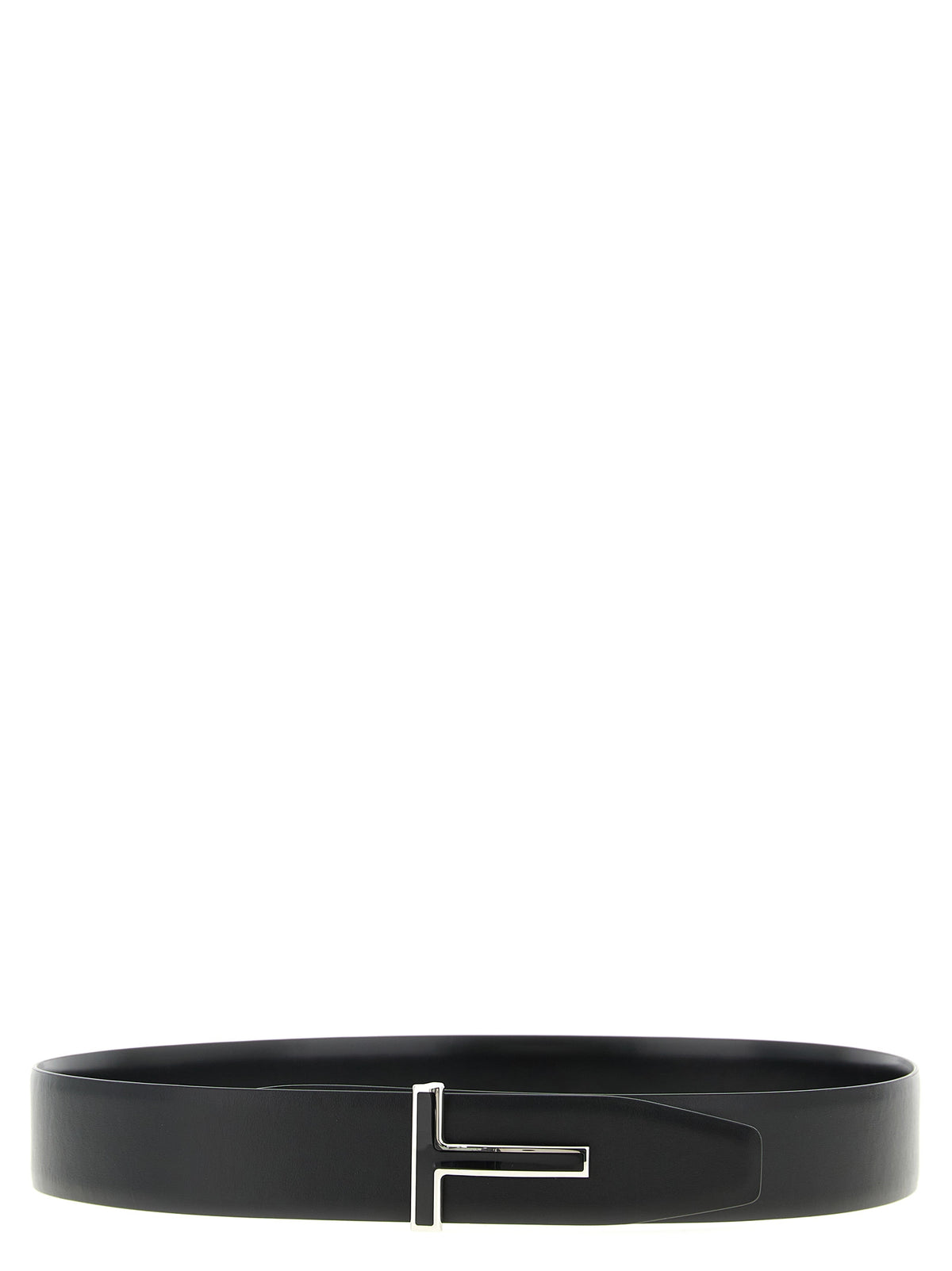 Tom Ford Schwarzer Kalbsleder Gürtel Regular