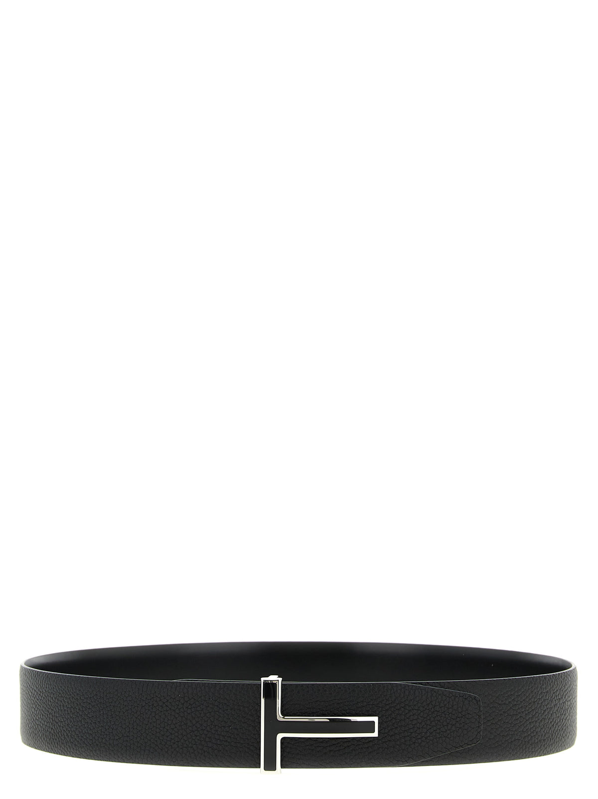 Tom Ford Schwarzer Kalbsleder Gürtel Regular