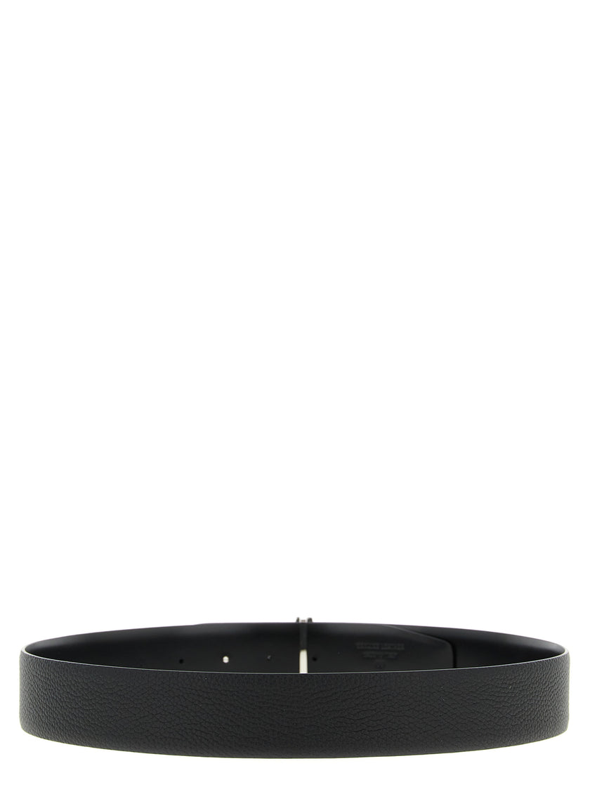Tom Ford Schwarzer Kalbsleder Gürtel Regular