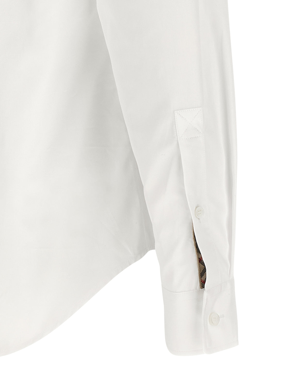 Burberry Weiße Baumwollbluse