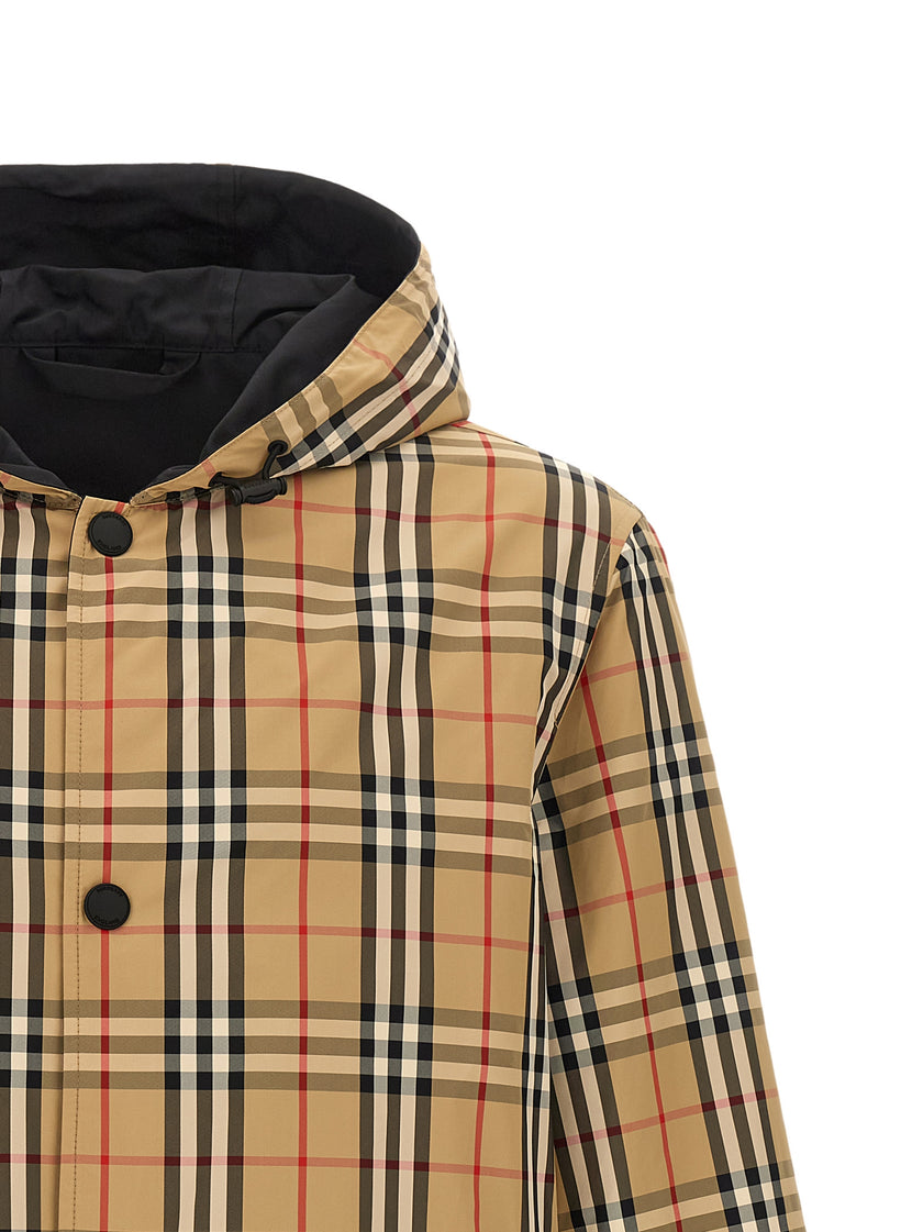 Burberry Mehrfarbige Jacke aus Polyamid