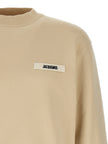 Jacquemus Beige Baumwoll-Sweatshirt