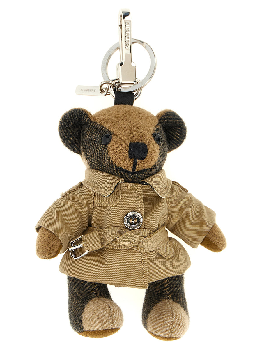 Burberry Multicolor Cashmere Keyring