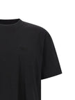 Y-3 Schwarzes Baumwoll-T-Shirt