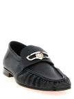 Christian Louboutin Schwarze Loafer aus Kalbsleder zum Hineinschlüpfen