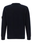 Stone Island Blauer Baumwollcardigan
