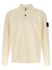 Stone Island Beige Cotton Polo Shirt