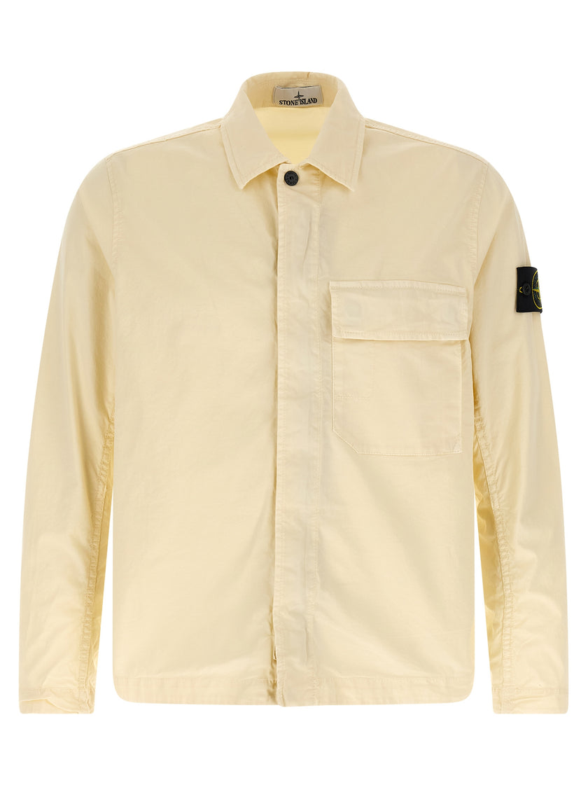 Stone Island Beige Cotton Blouse