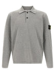 Stone Island Graues Baumwoll-Sweatshirt