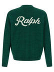 Polo Ralph Lauren Zweifarbige Leinenstrickjacke