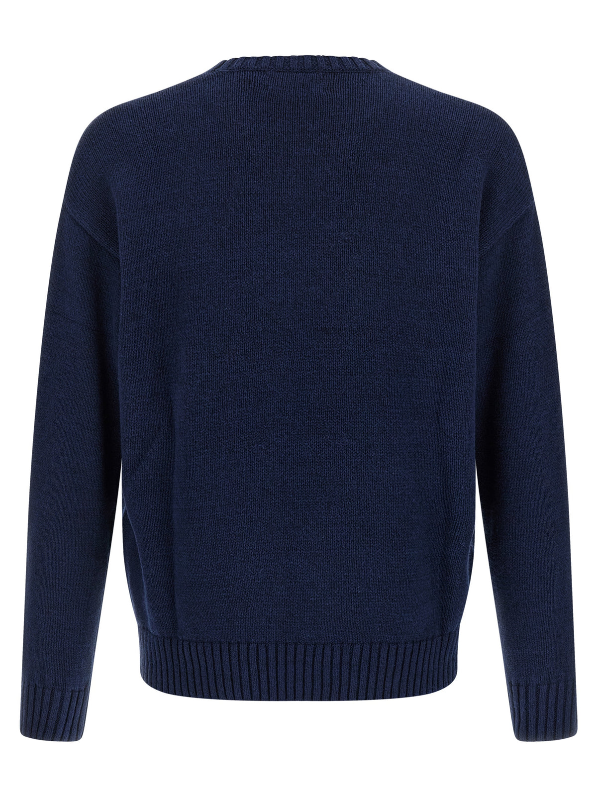 Polo Ralph Lauren Blauer Leinenstrickjacke