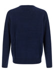 Polo Ralph Lauren Blauer Leinenstrickjacke
