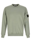 Stone Island Zweifarbiger Baumwollpullover