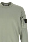 Stone Island Zweifarbiger Baumwollpullover