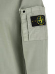 Stone Island Zweifarbiger Baumwollpullover